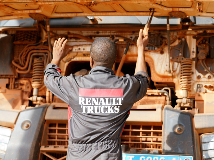 Truck servicing